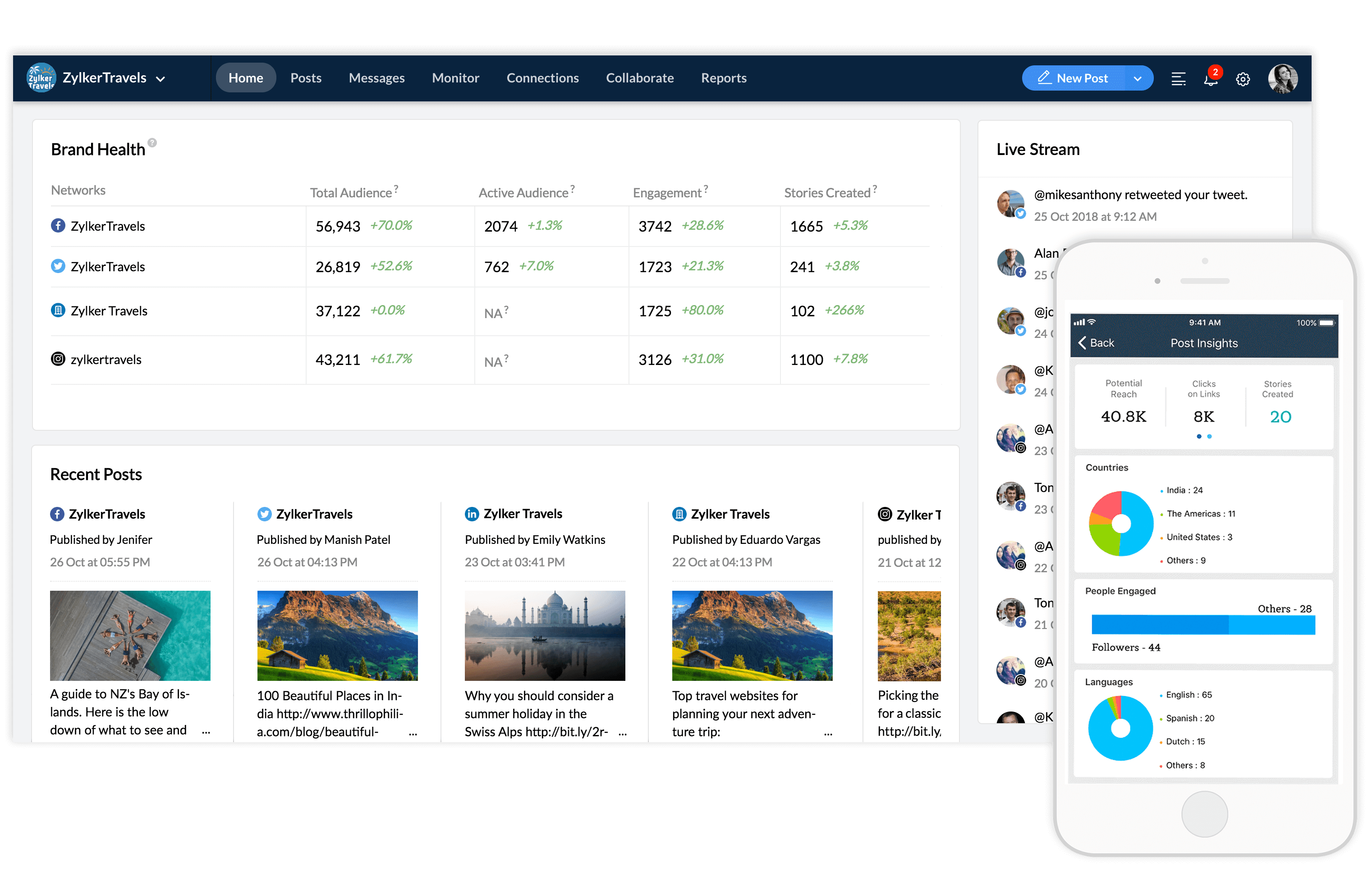 social media management software zoho social check register software reviews