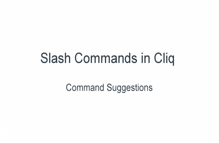 command suggestion handler