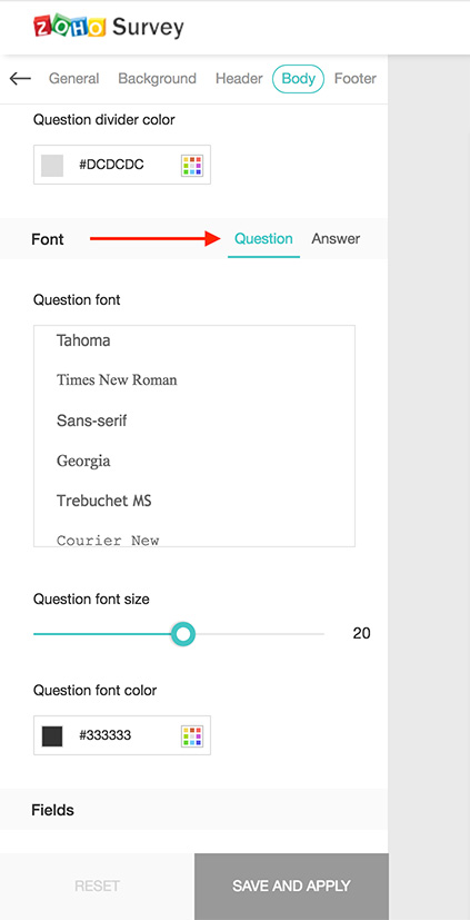 How to Change Fonts and Font Sizes