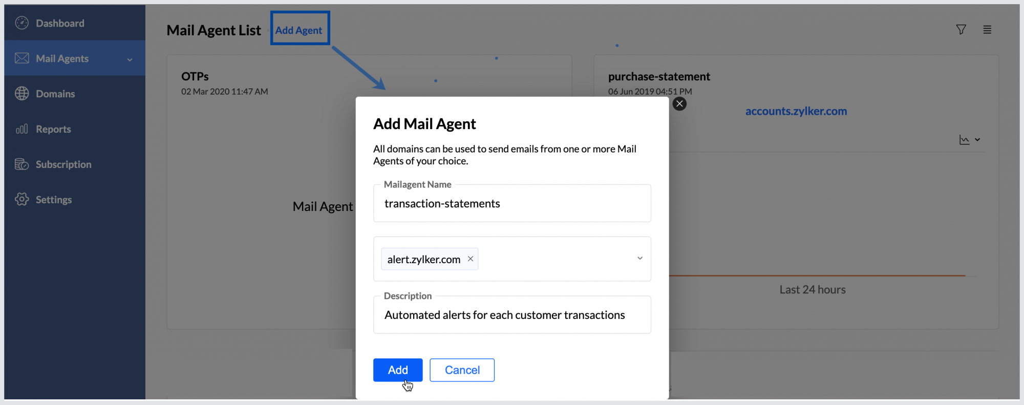 Create a Mail Agent