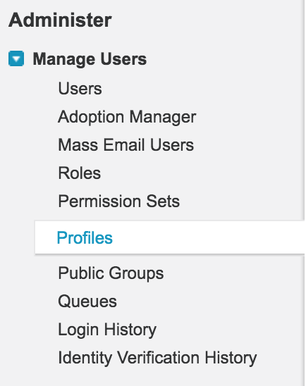 Enable API access in Salesforce by Profile