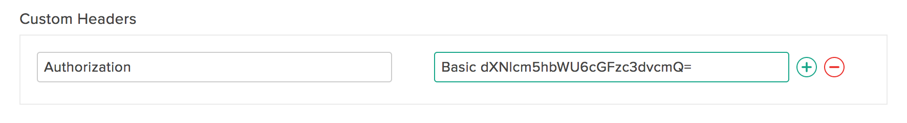 Custom Headers