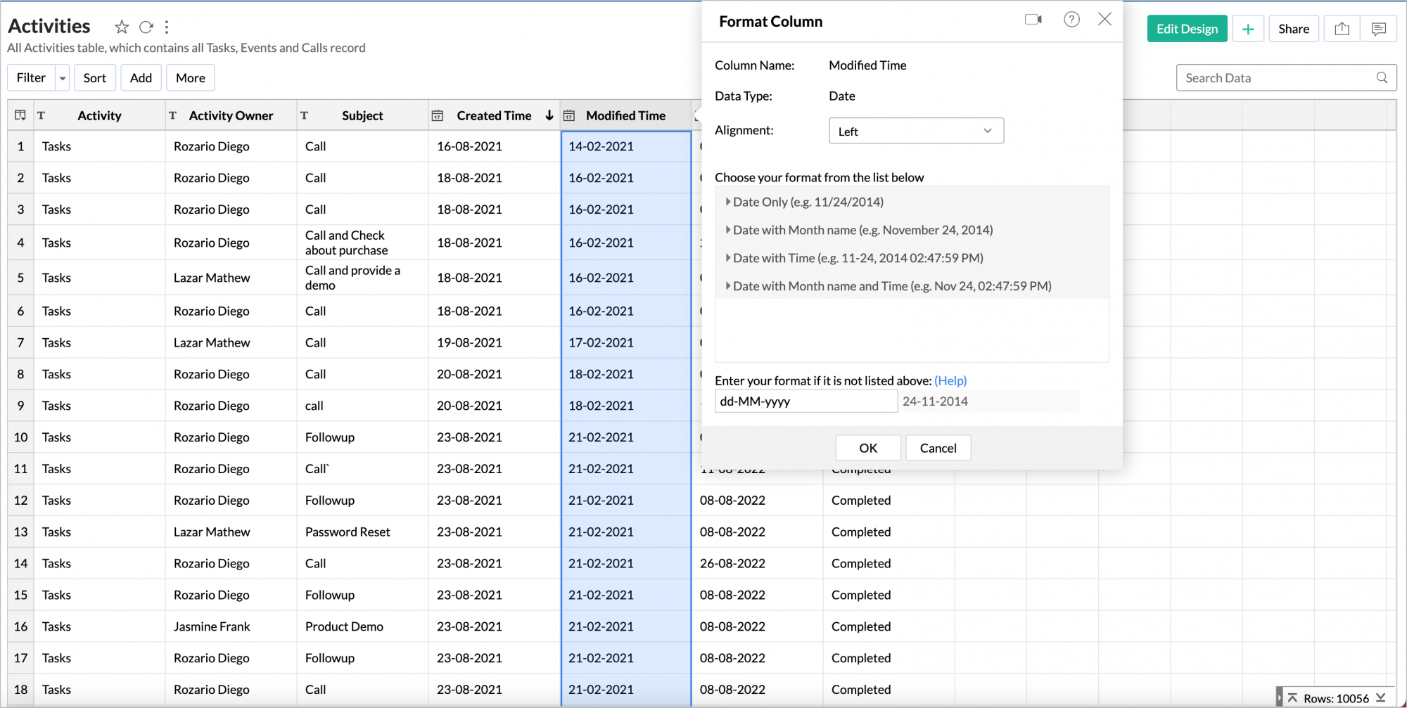 Query Tables l Zoho Analytics Help