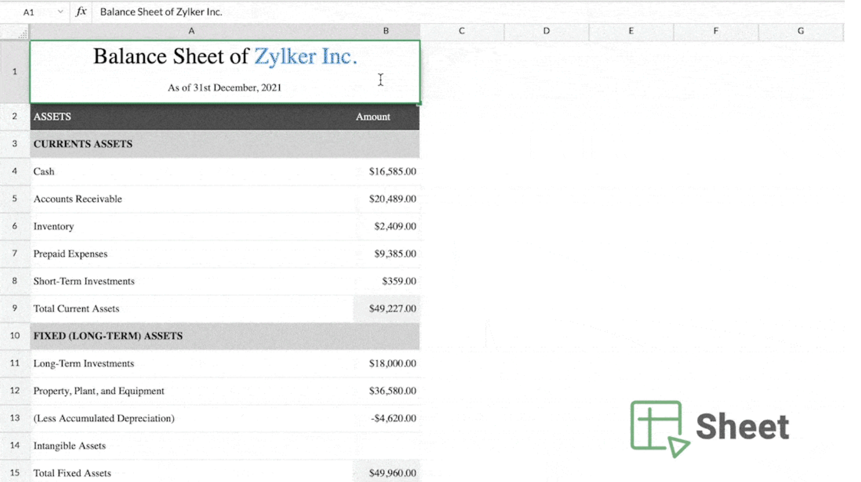What's new in Zoho Sheet