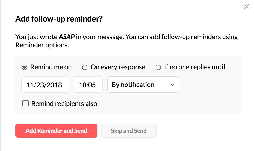 E Mail Erinnerungen Follow Ups