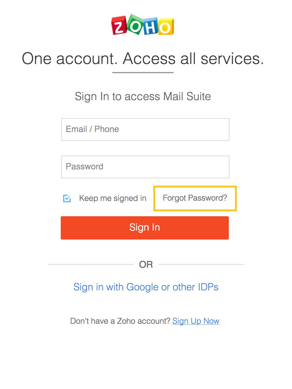 Hotmail Mail Login Sign: Sign In / Sign Up To Zoho Mail.