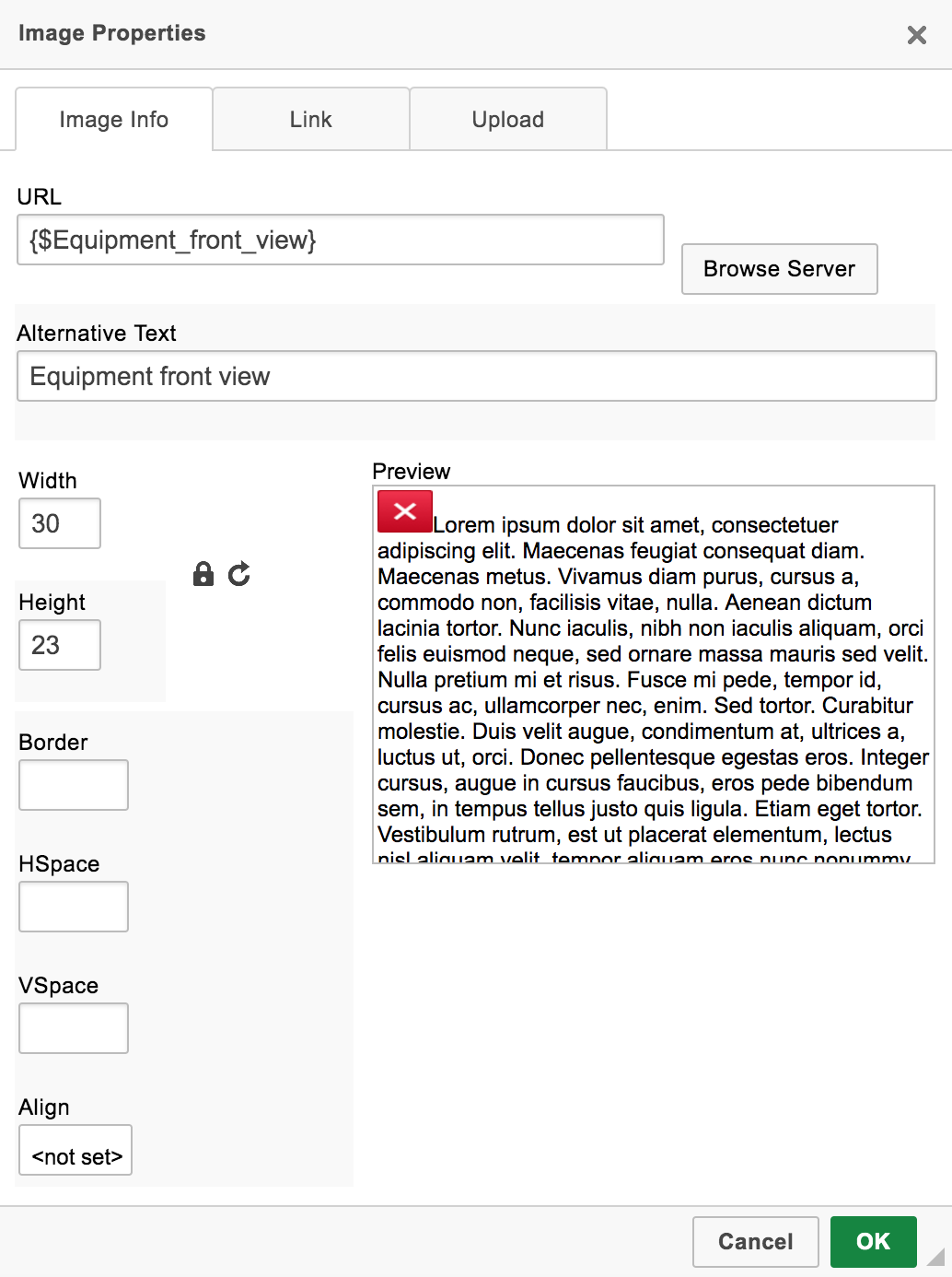 Merging images into document