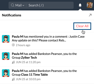 What S New Zoho Mail