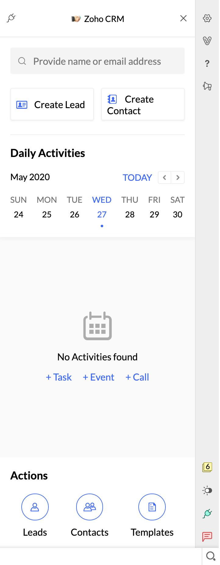 Zoho Crm And Hubspot Integrations In Zoho Mail Zoho Crm And Hubspot Integrations In Zoho Mail