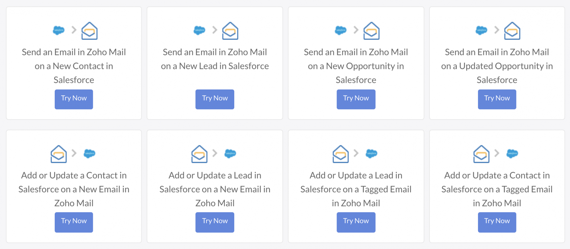 Salesforce Connector for Zoho Mail