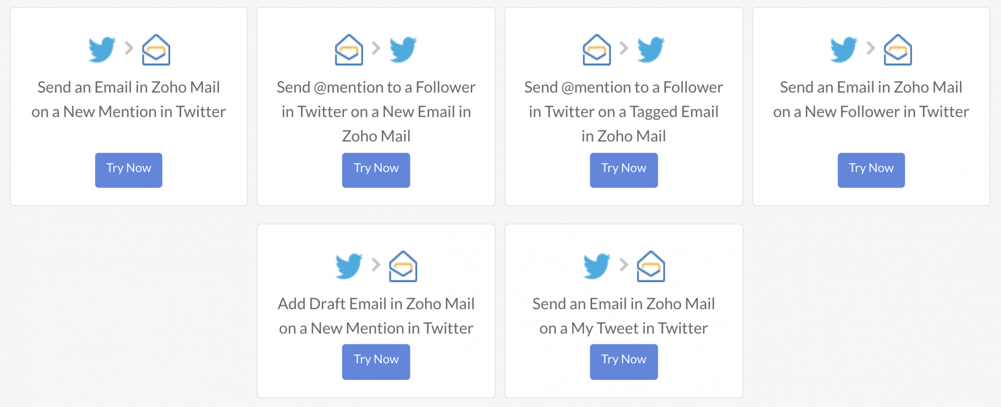 Twitter connector for Zoho Mail