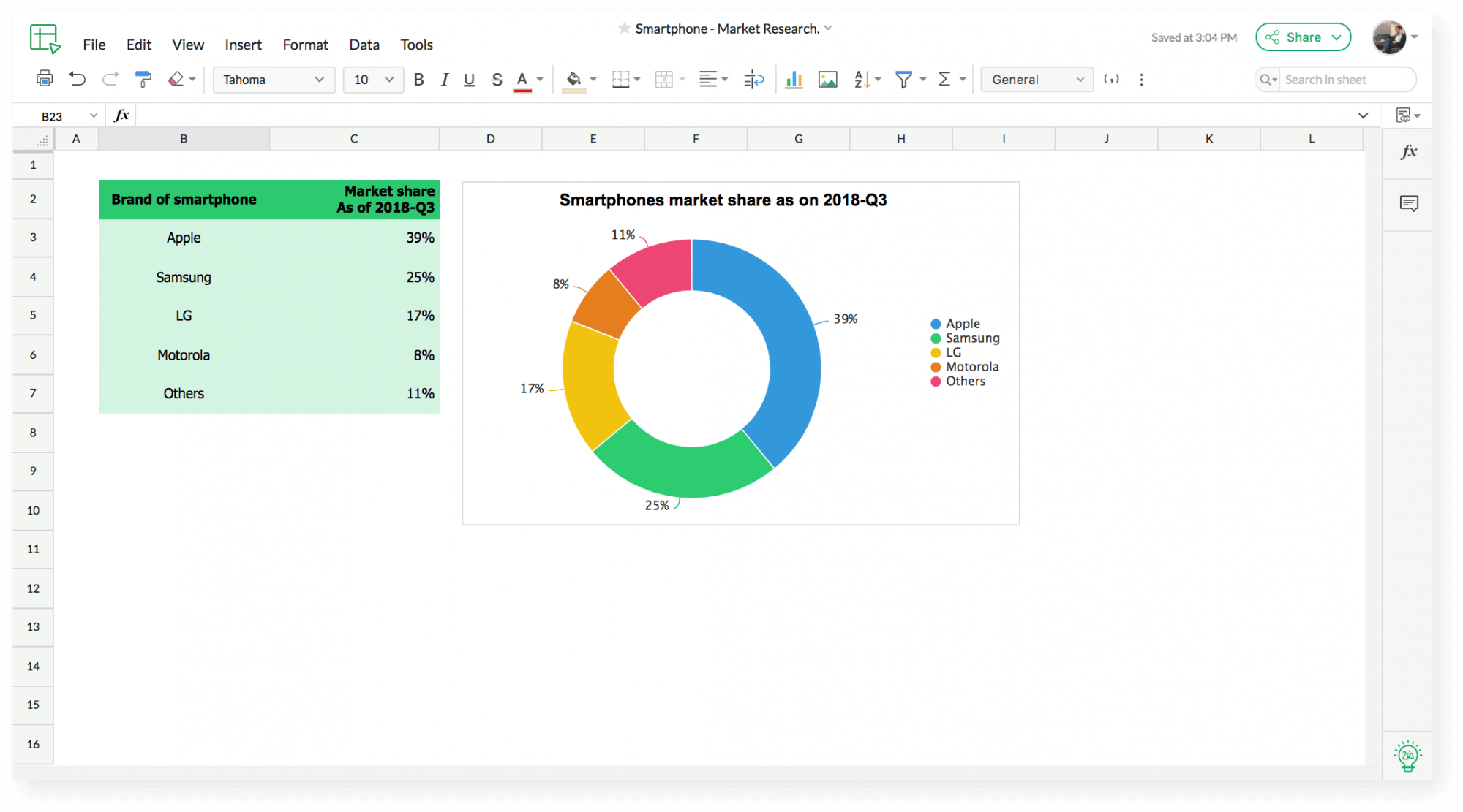 Zoho show презентация