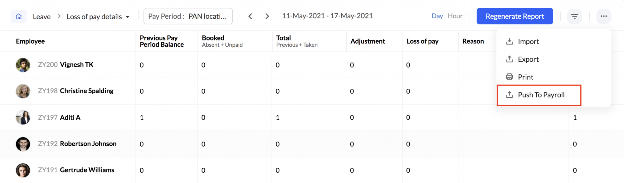 Payroll Integration Paybooks Zoho People