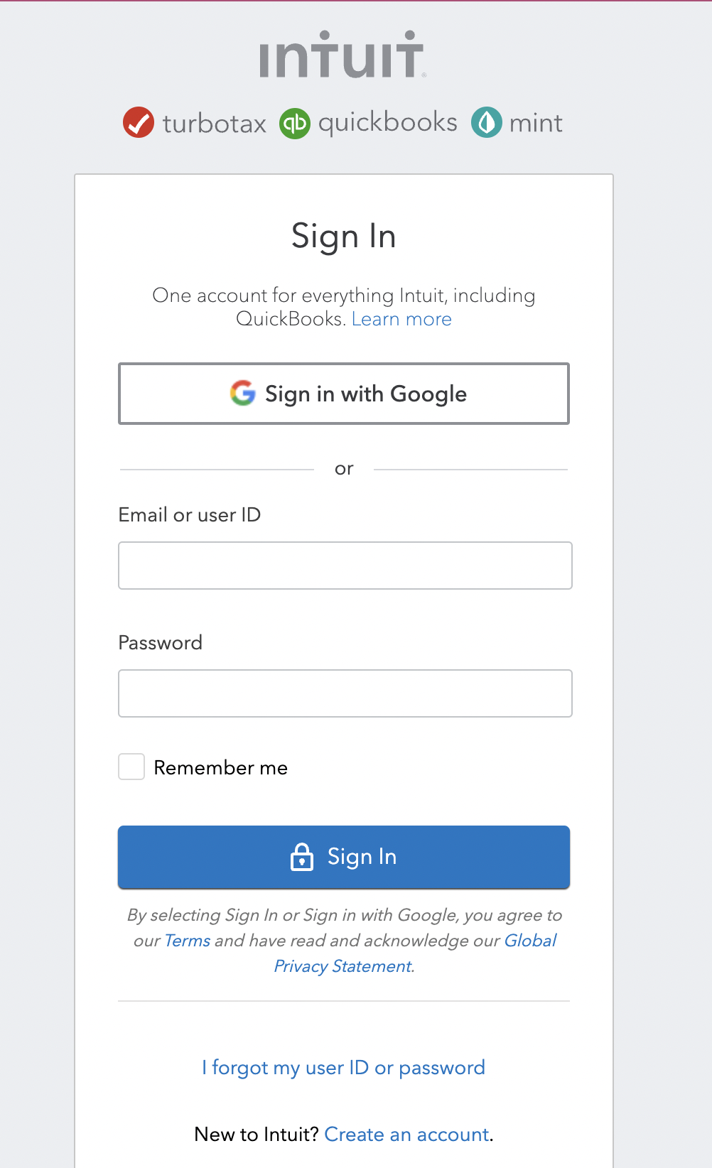 Integration with QuickBooks