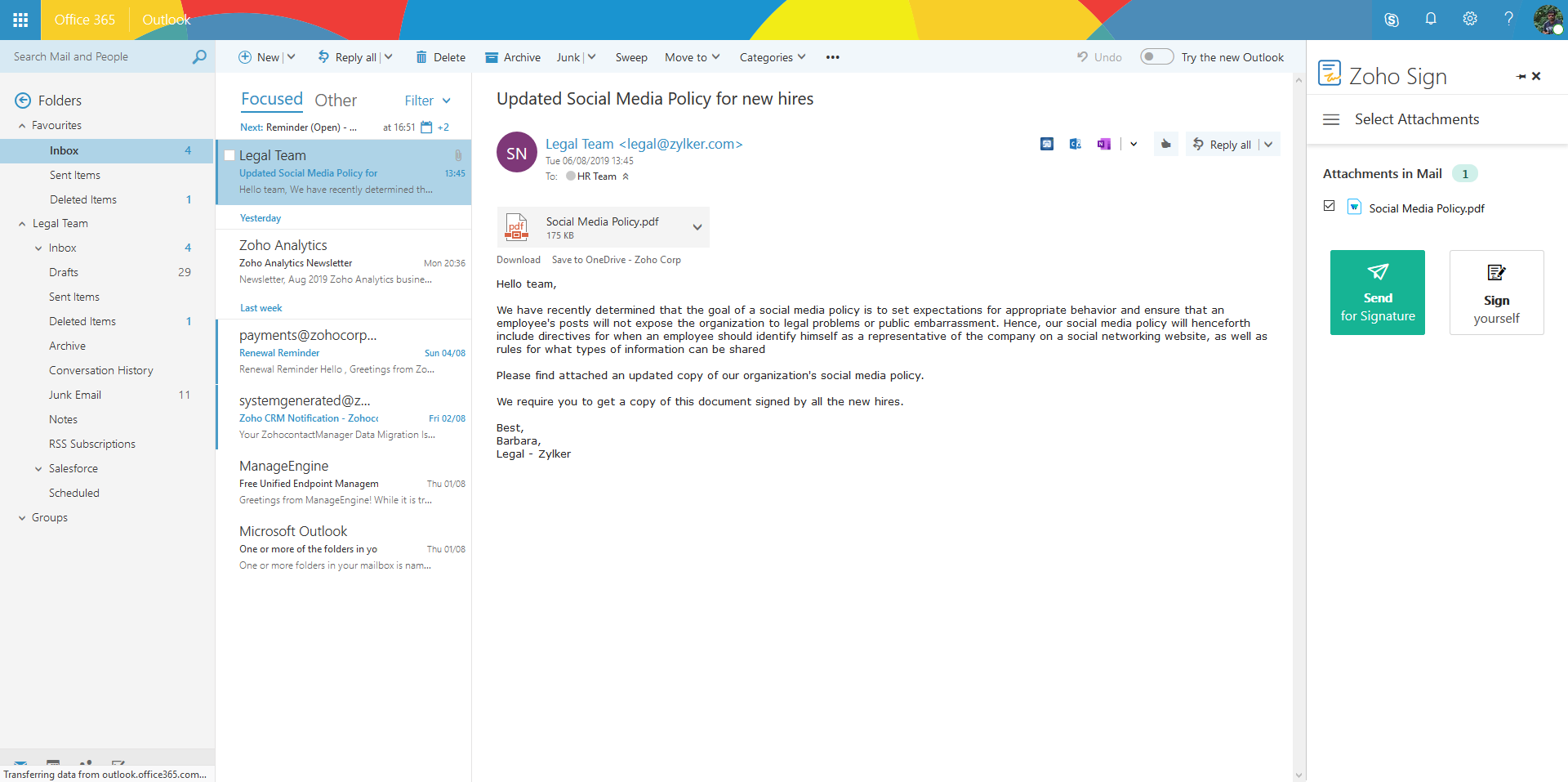 zoho outlook mail all messed up zoho outlook mail all messed up