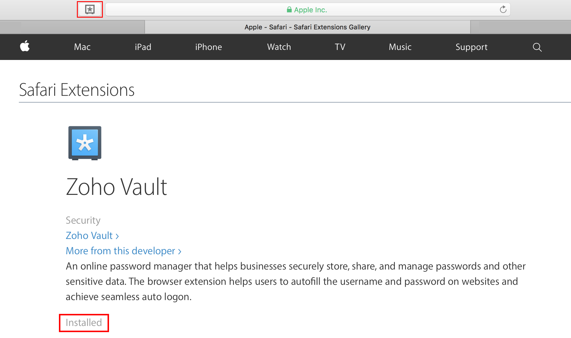 Zoho Vault Synchronize Passwords Through Browser Extension