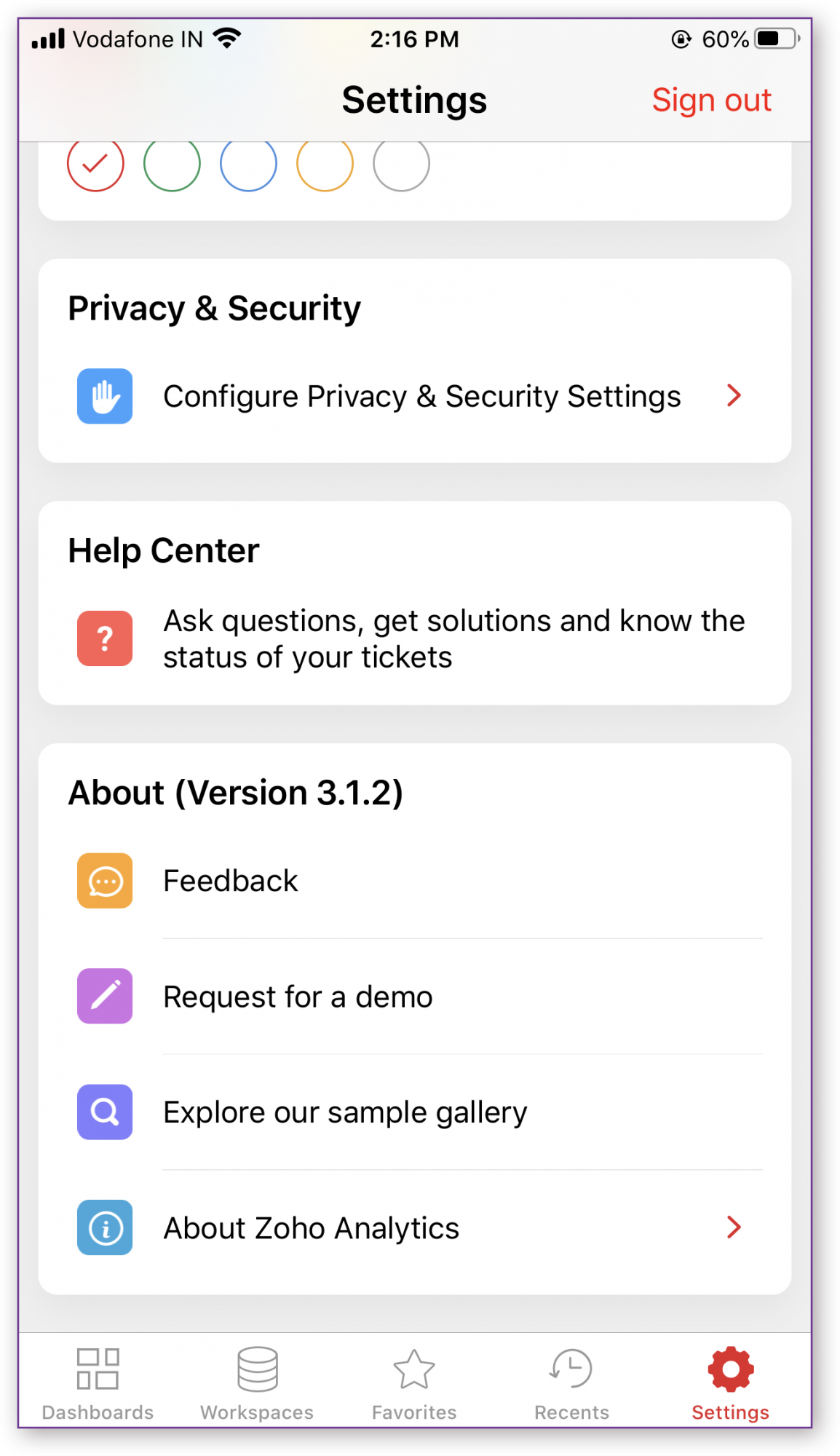 Zoho Analytics App for iPhone l Zoho Analytics Help