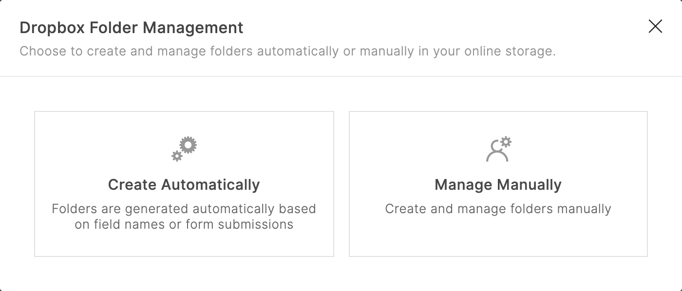 Dropbox Folder Management