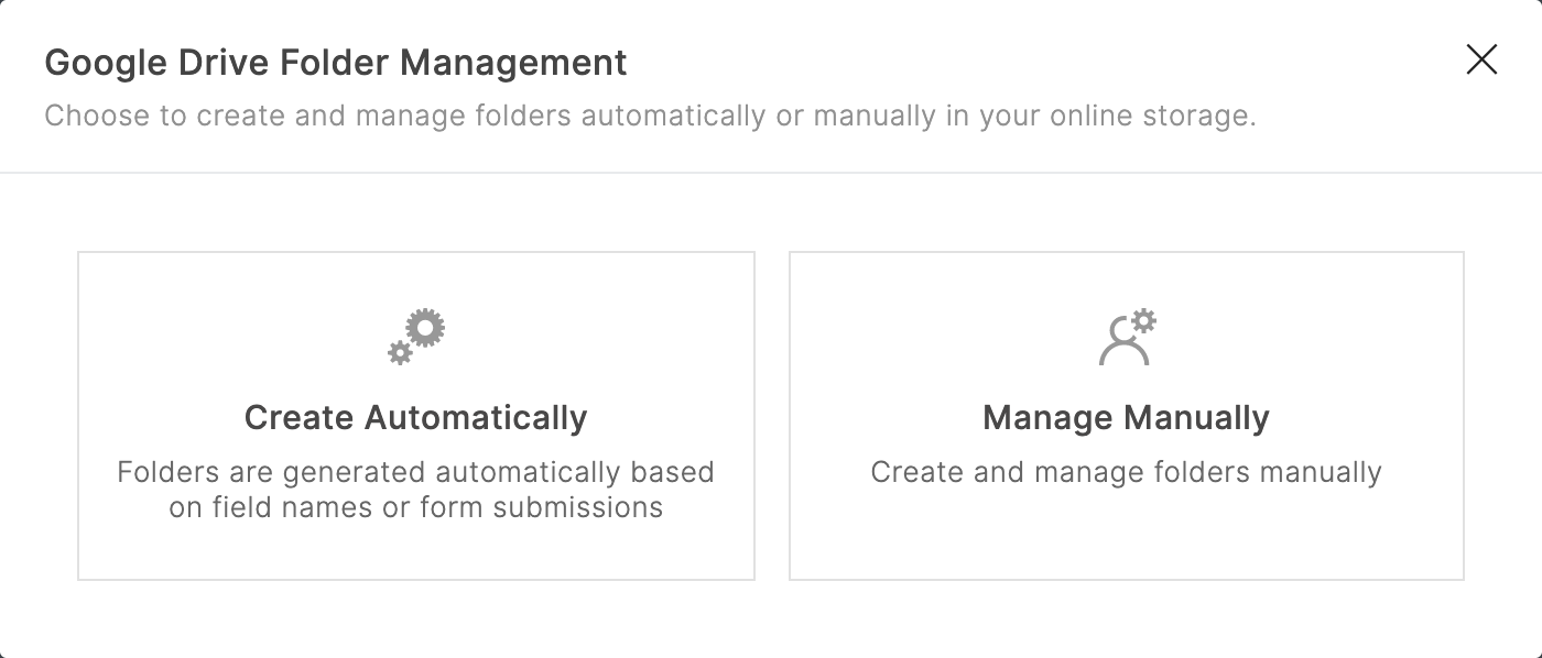 Google Drive Folder Management