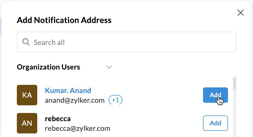 Catchall Setup and Notification Address Zoho Mail