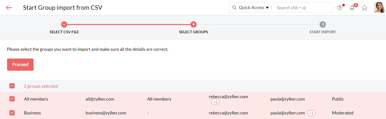 zoho mail convert user to group zoho mail convert user to group
