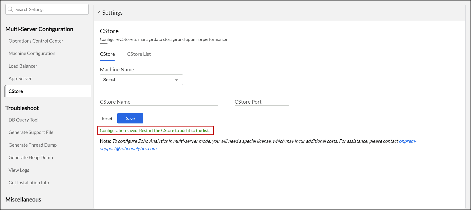 CStore | Analytics Plus