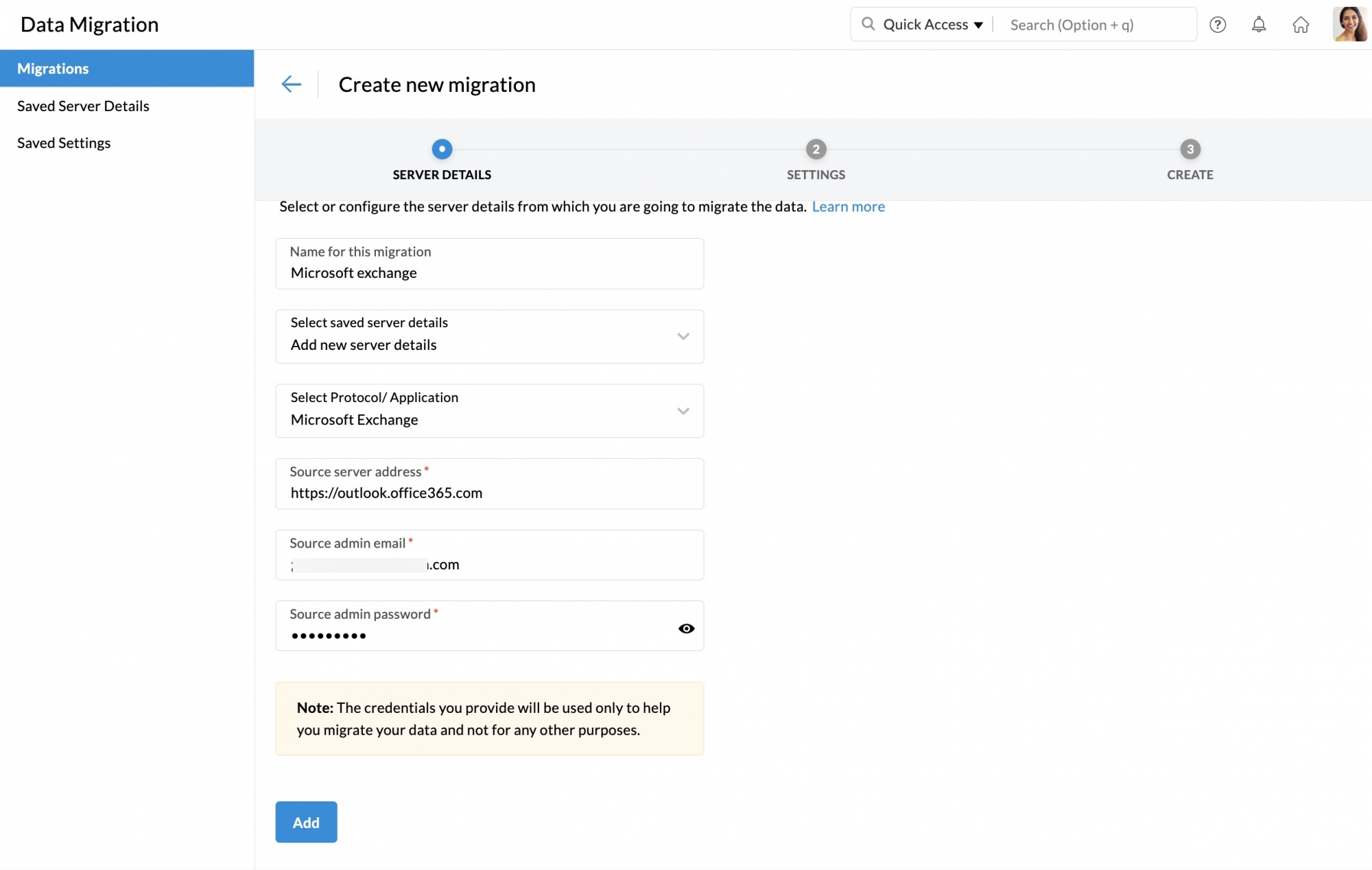 Migration from Exchange Server - Zoho Mail