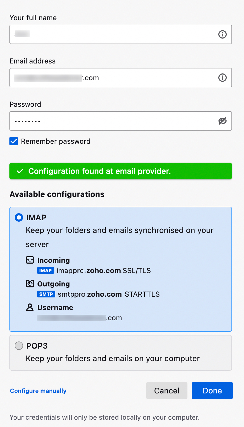 IMAP and ActiveSync Configuration for Outlook using Autodiscovery