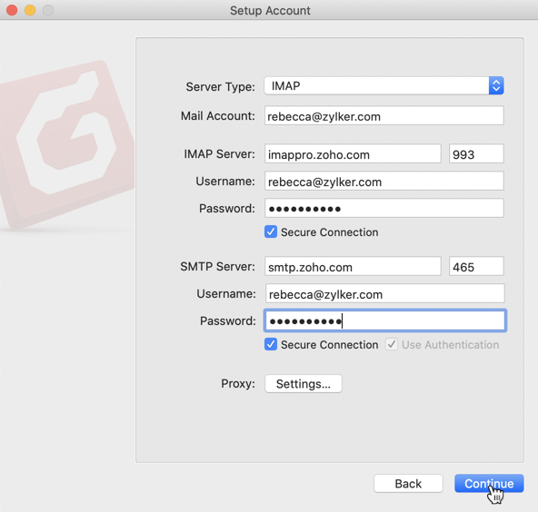 setup foxmail