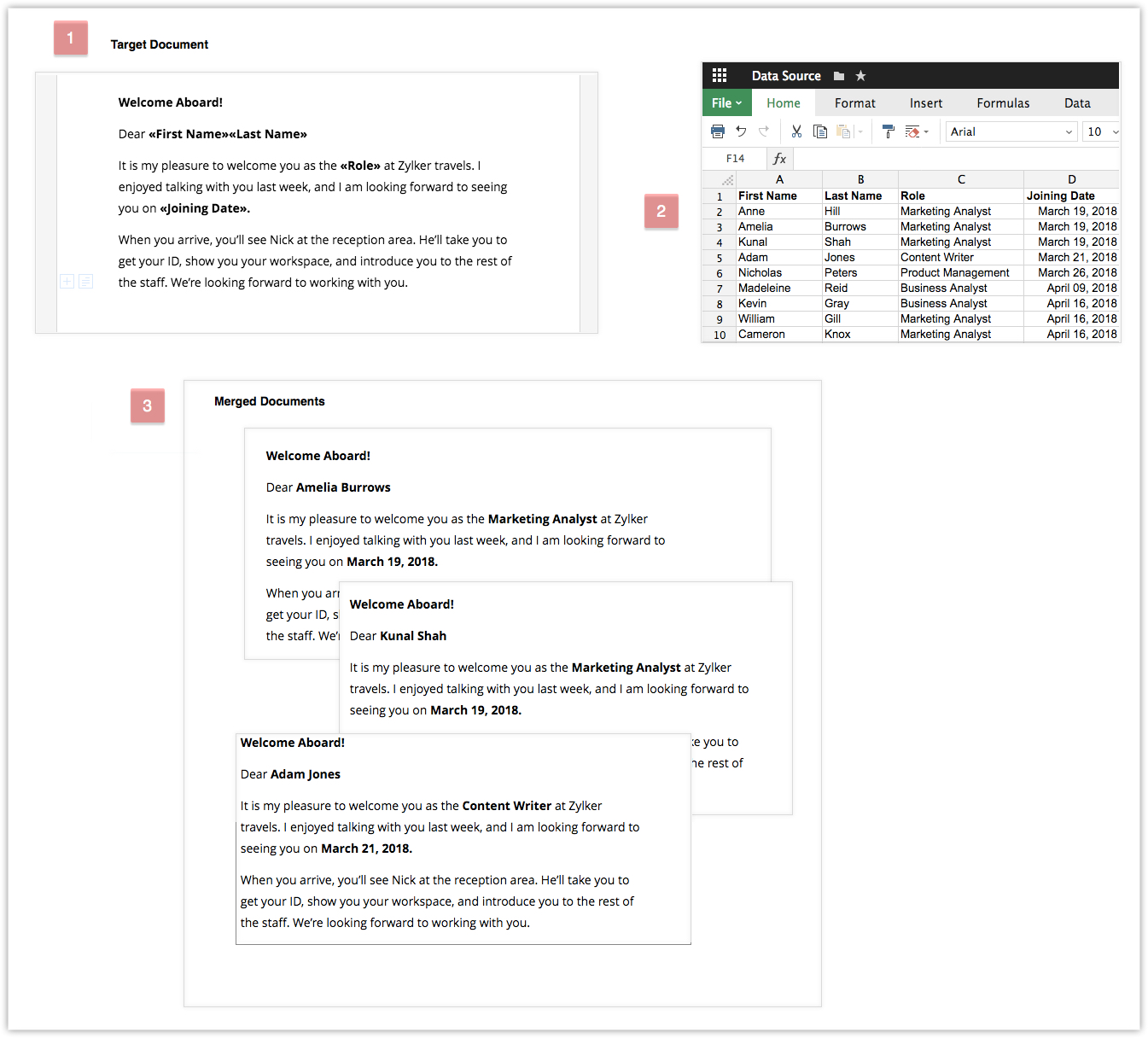 Dynamic Charts In Mail Merge