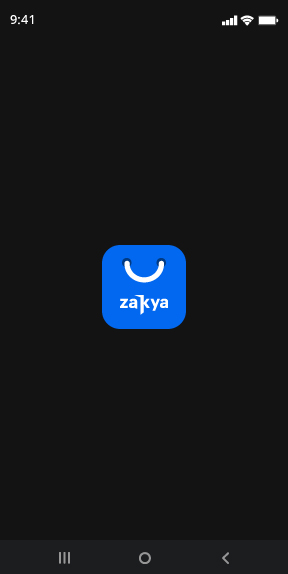 Consumer ordering app that allows customers to search for products and make a purchase