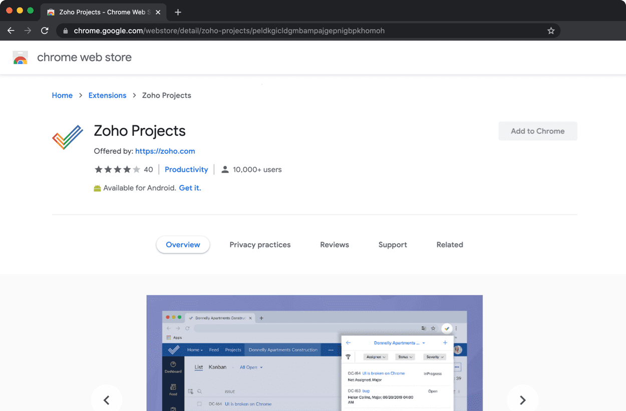 Zoho-Projects