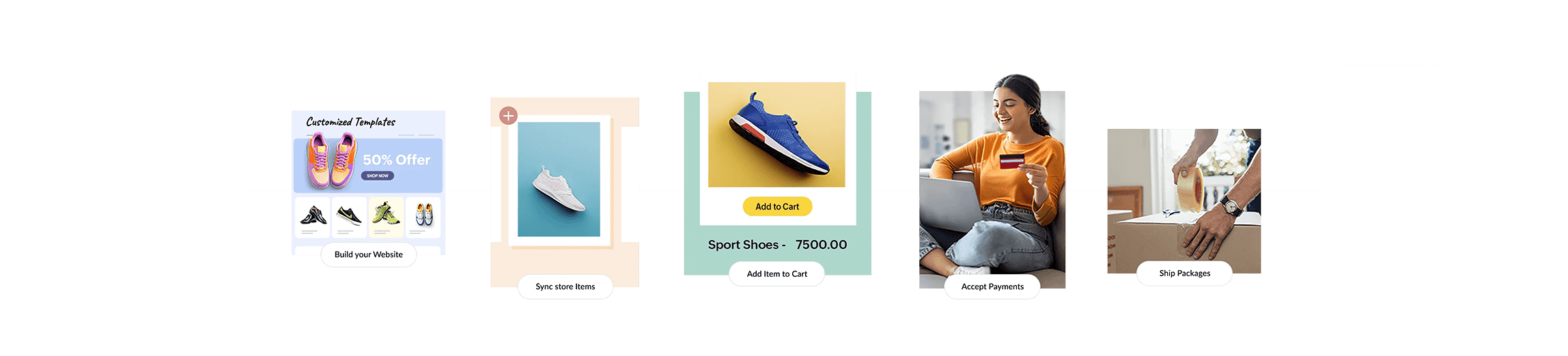 Expand your store's reach with an online website