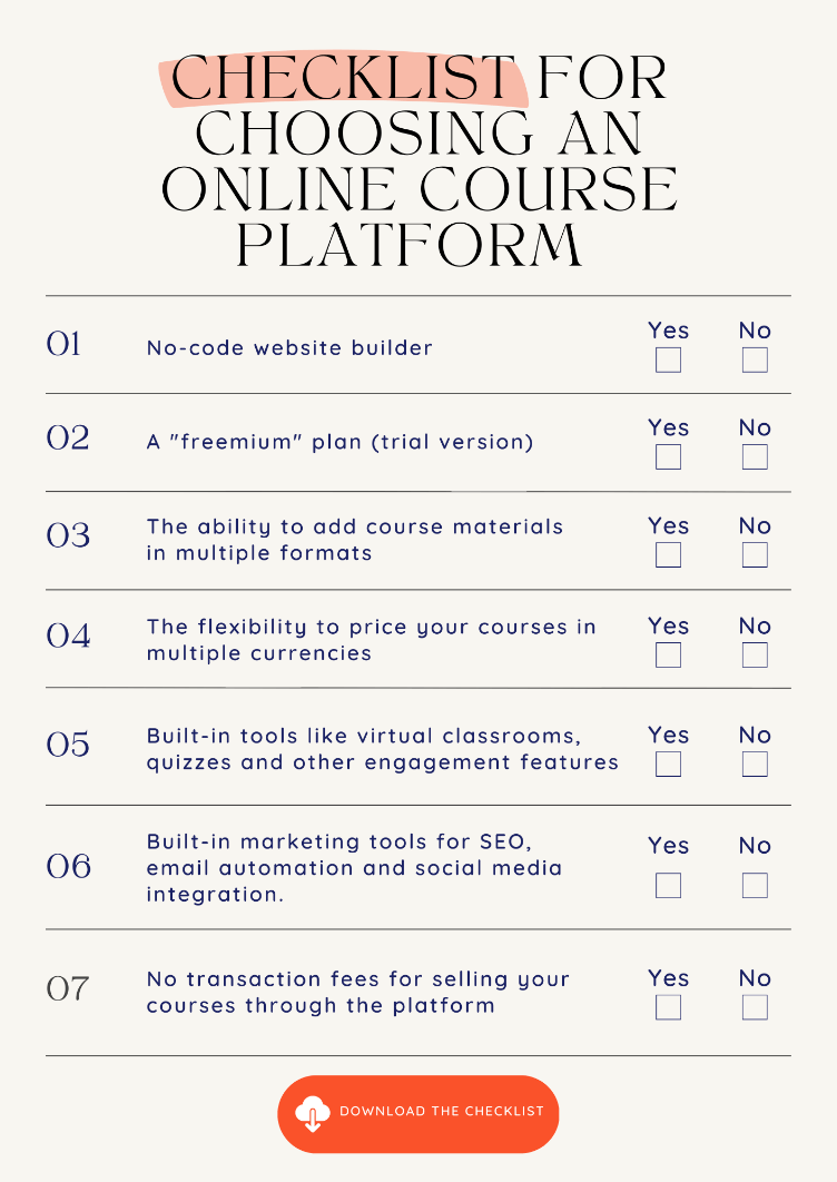 Online training