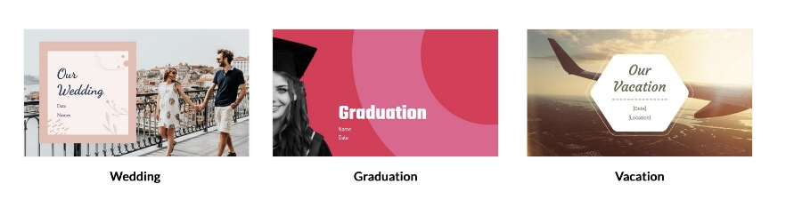 Templates for every presentation type