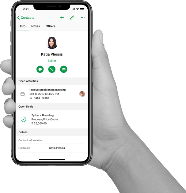 mobile sales management with Bigin