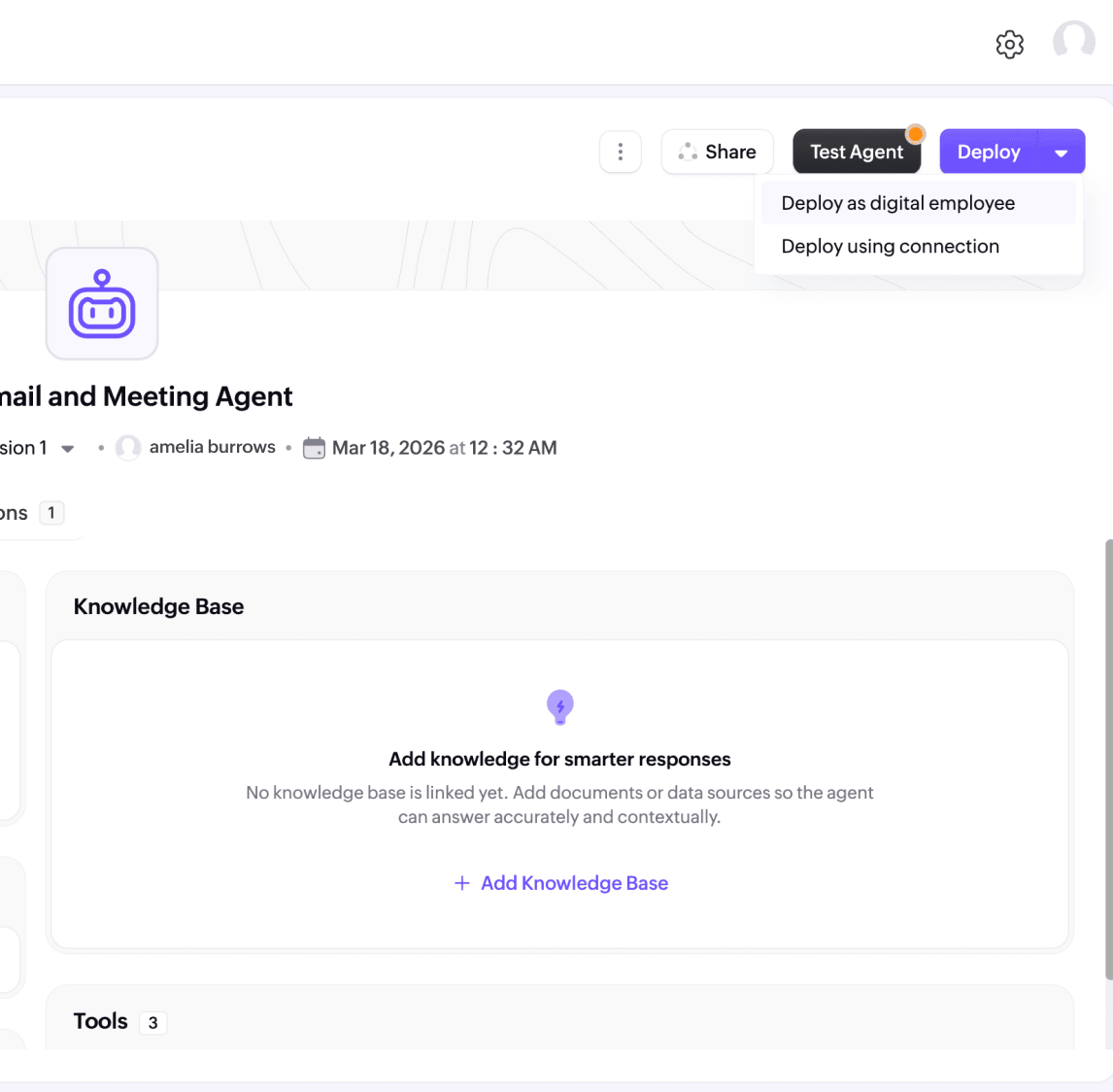 Your favorite digital employee