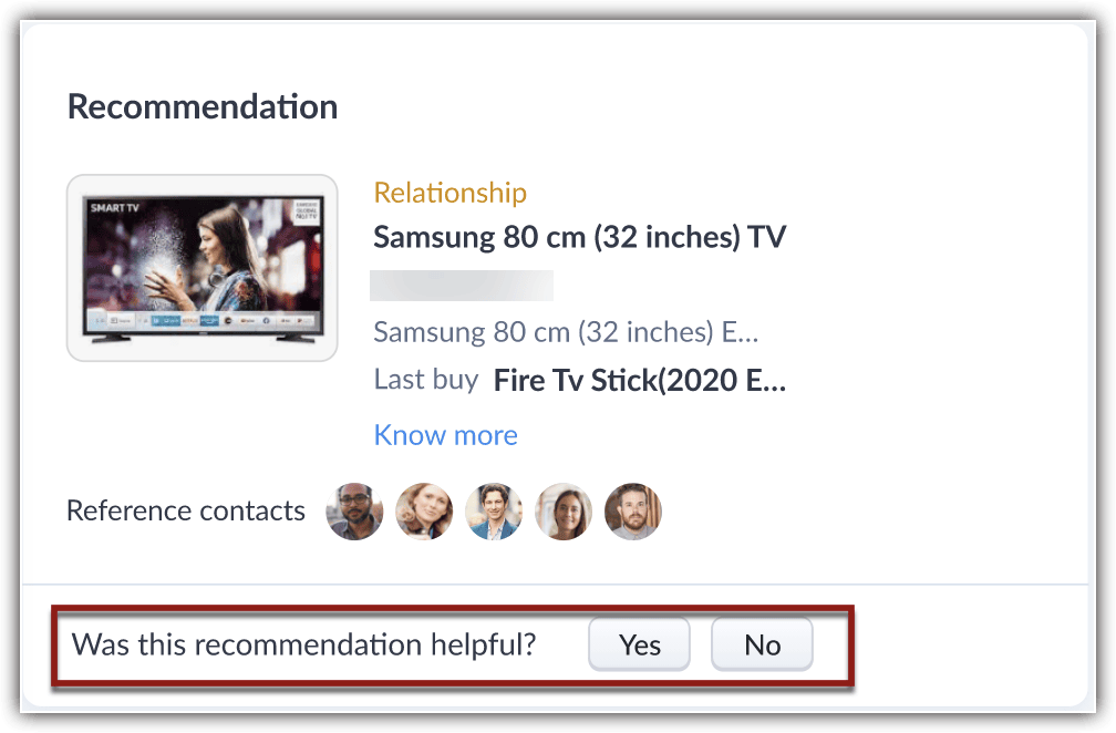 recommendation