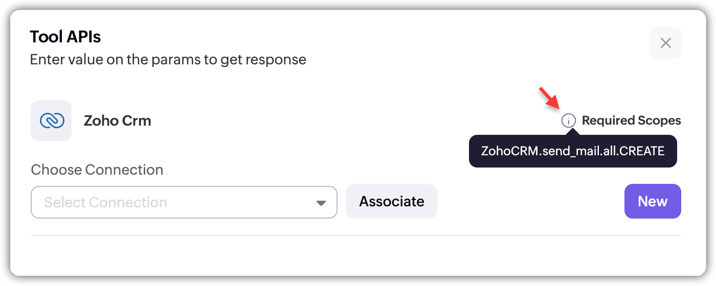 Required Scopes Info