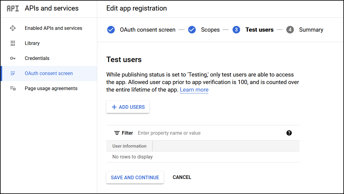 gsuite-test-users-page