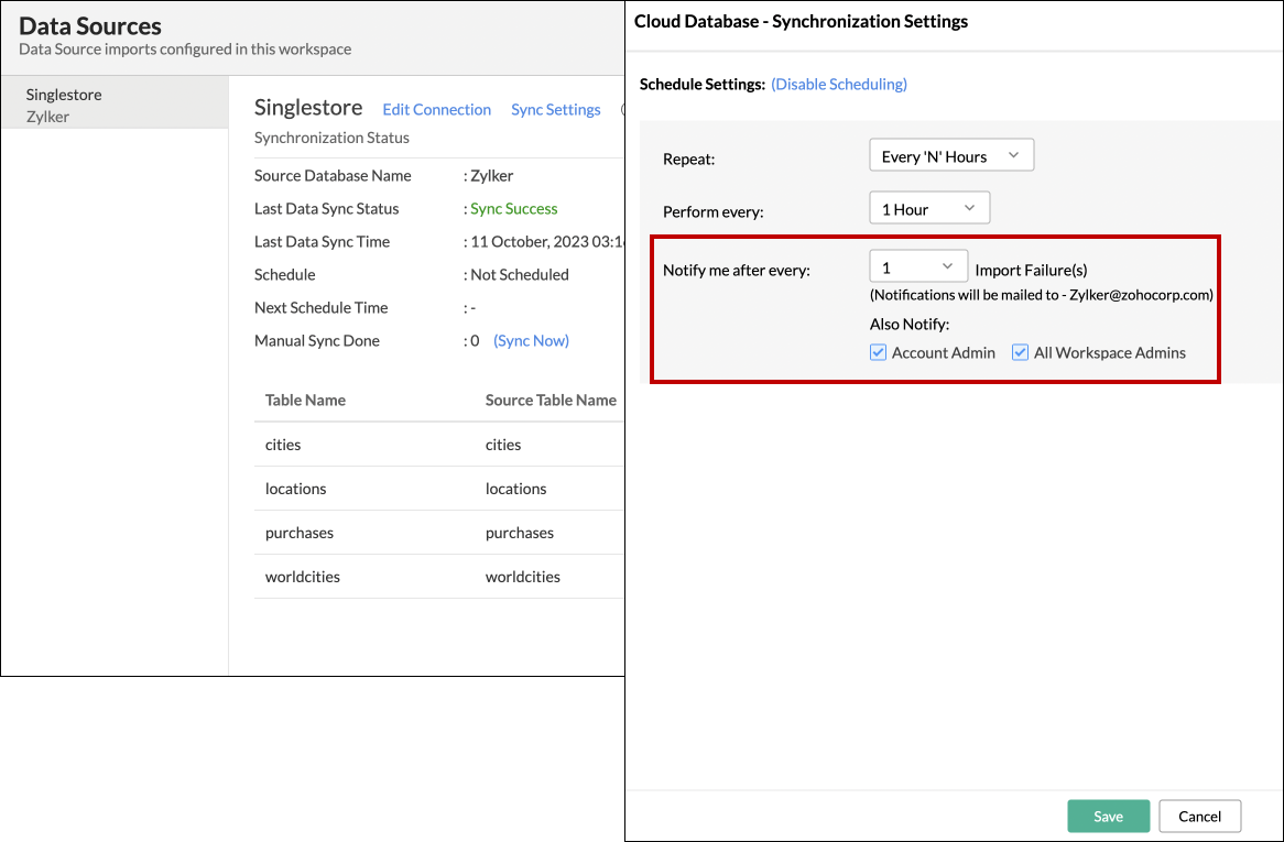 singlestore-cloud-import-failure