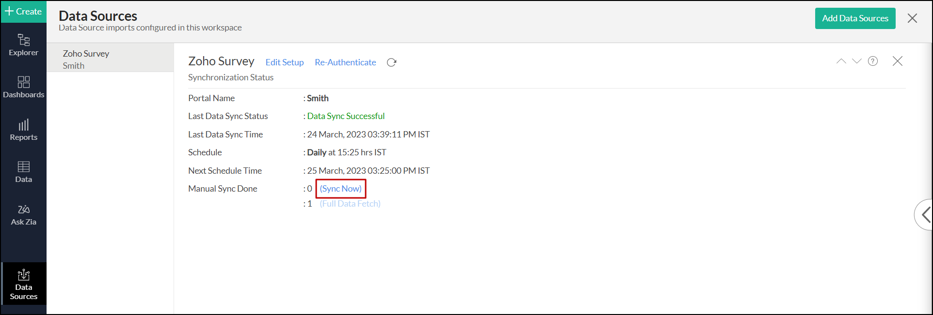 zoho-survey-data-sources-dialog-sync-now