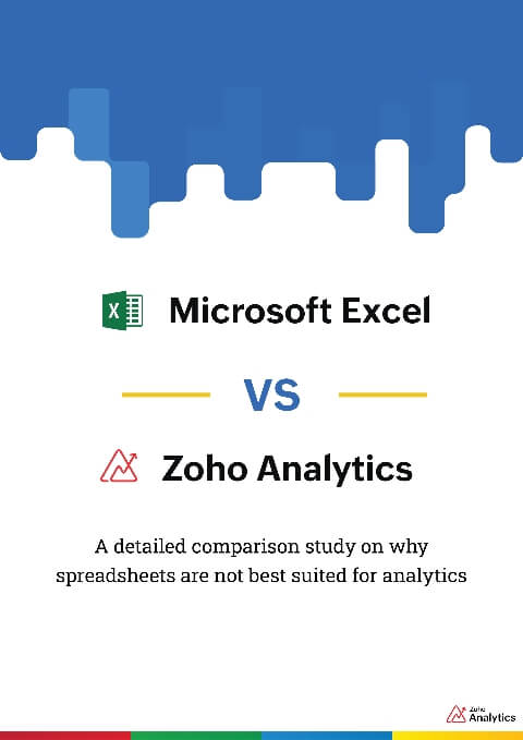 Why is Zoho Analytics better than Microsoft Excel?