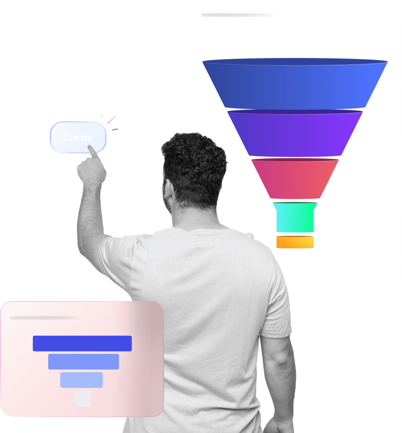 Funnel chart character