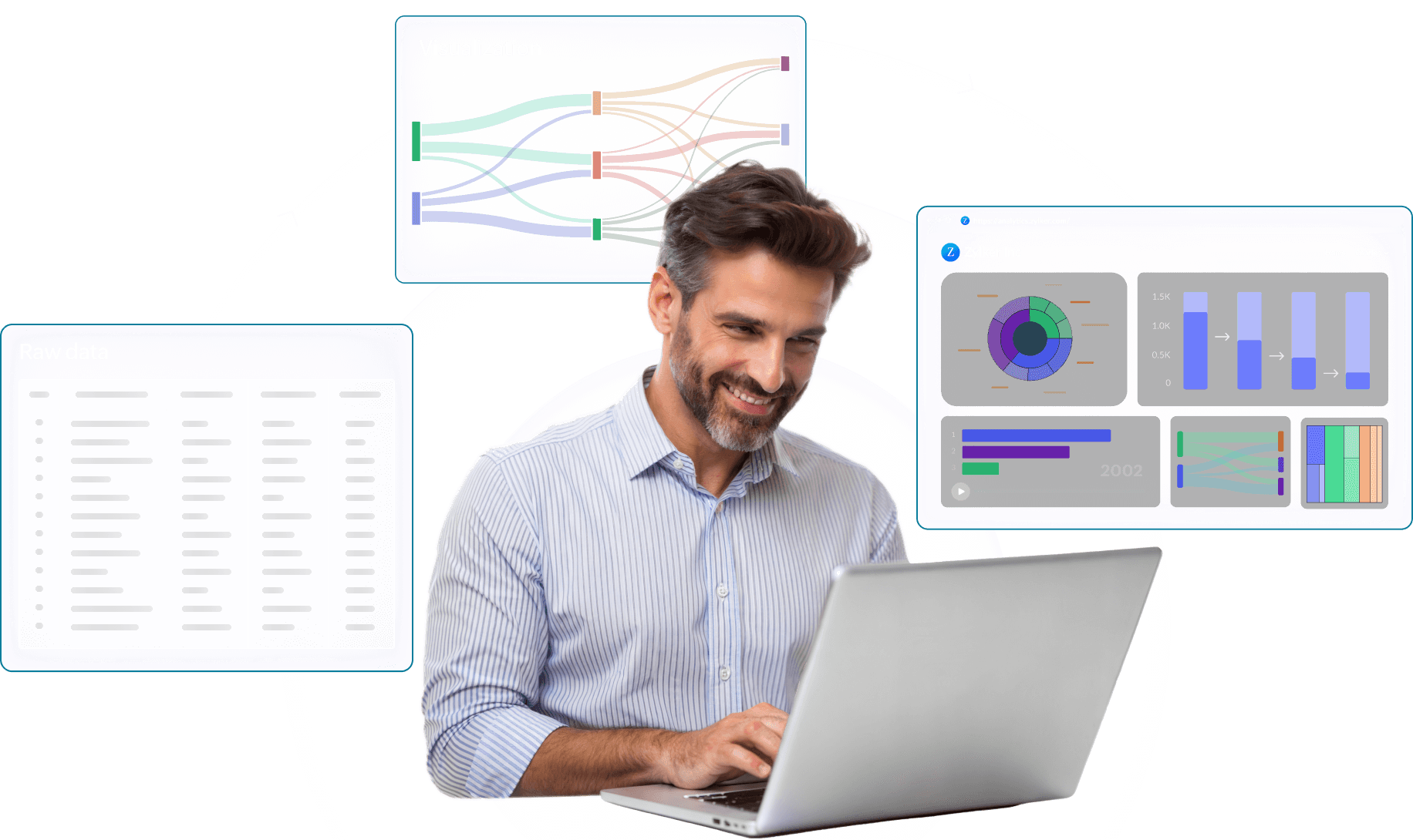 Data visualization character
