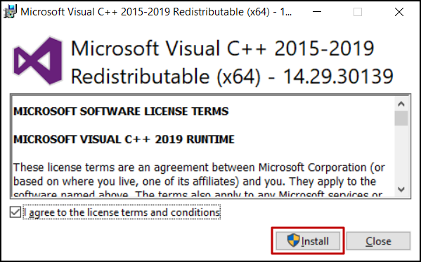 Install-Microsoft-Visual-C++