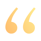 Decorative double quotes