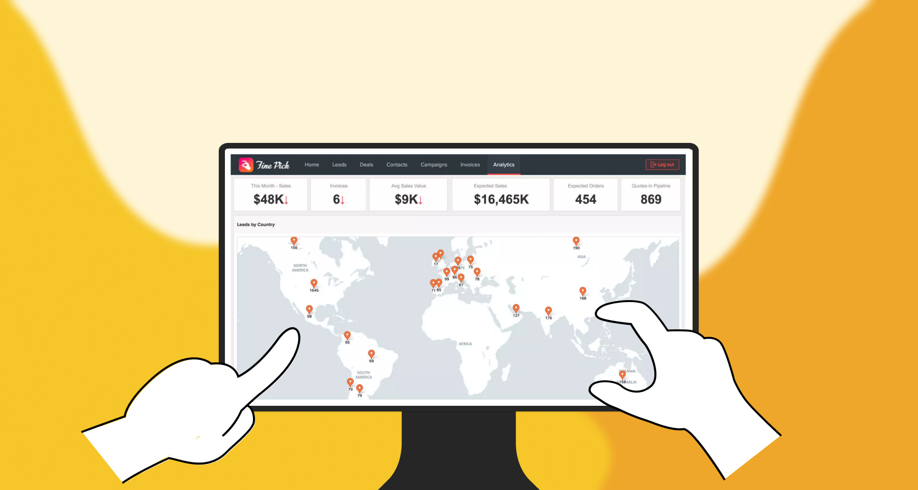 Zoho Analytics integrado/sin distintivos