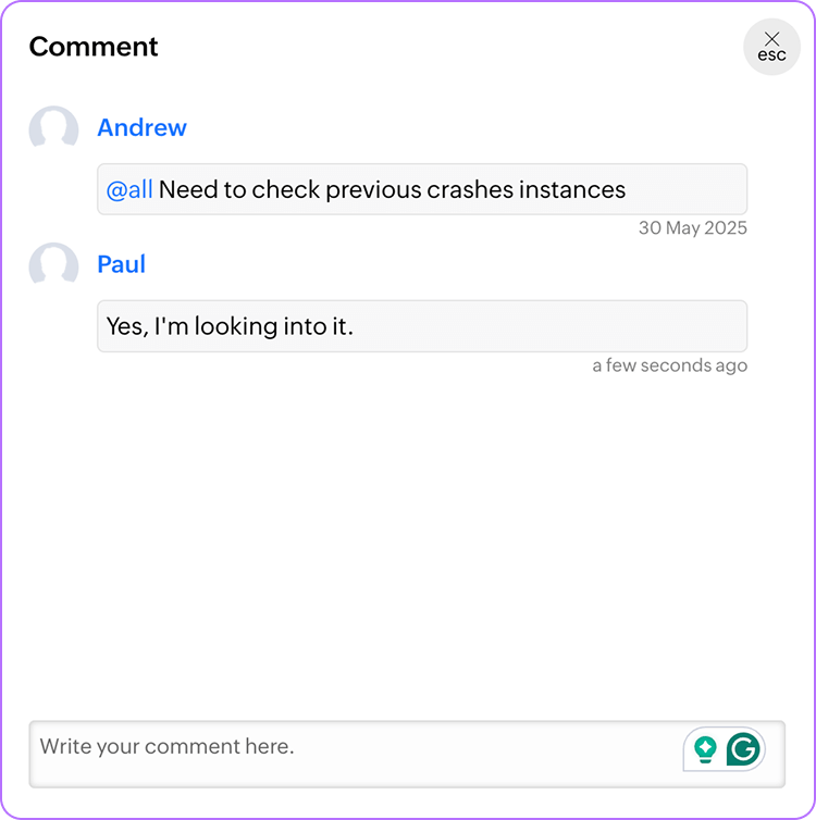 Quick resolution with active collaboration