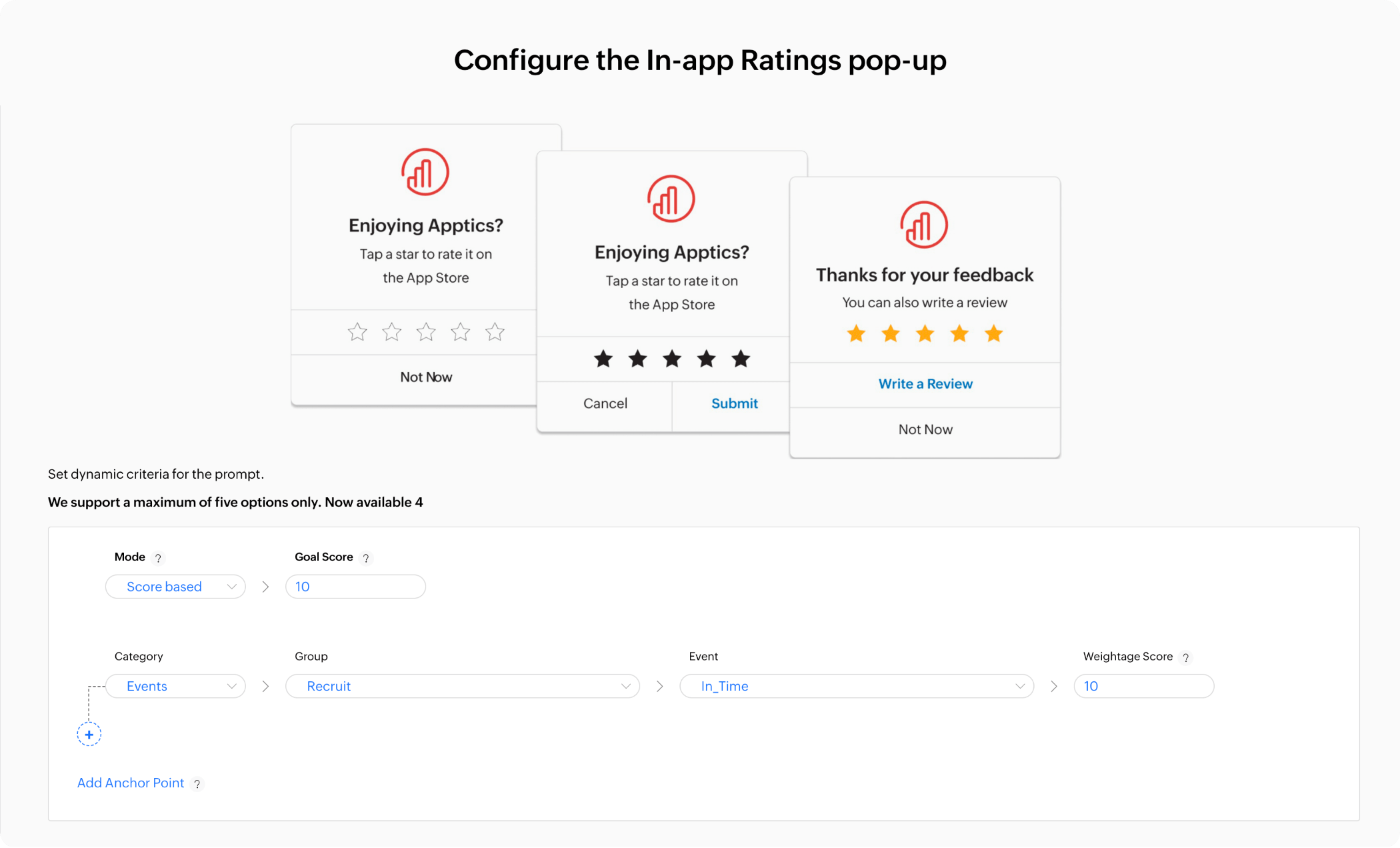 In-app Ratings